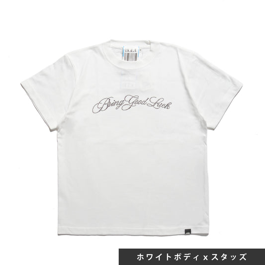 SCRIPT LOGO TEE -WHITE 2-