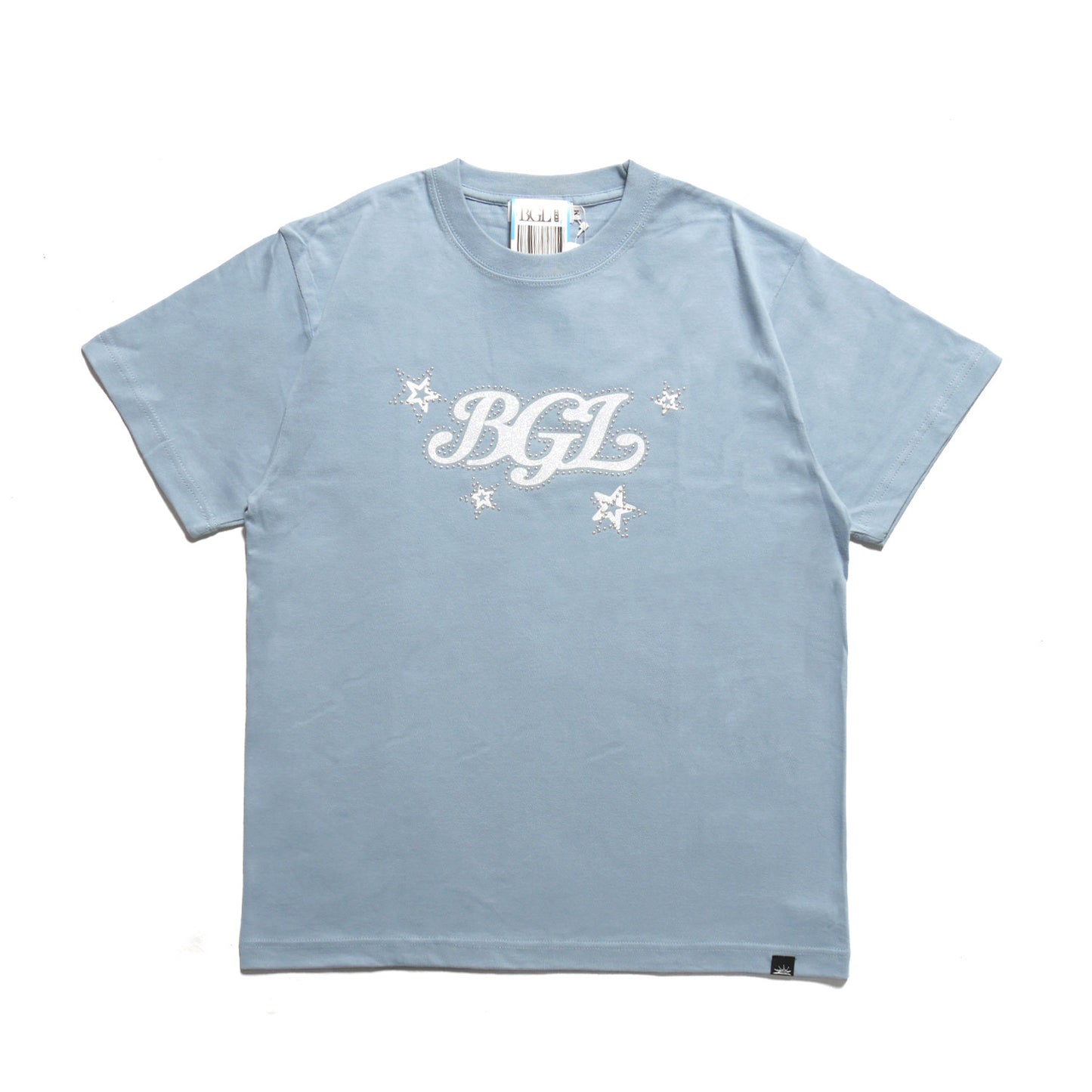 STAR LOGO TEE -BLUE-
