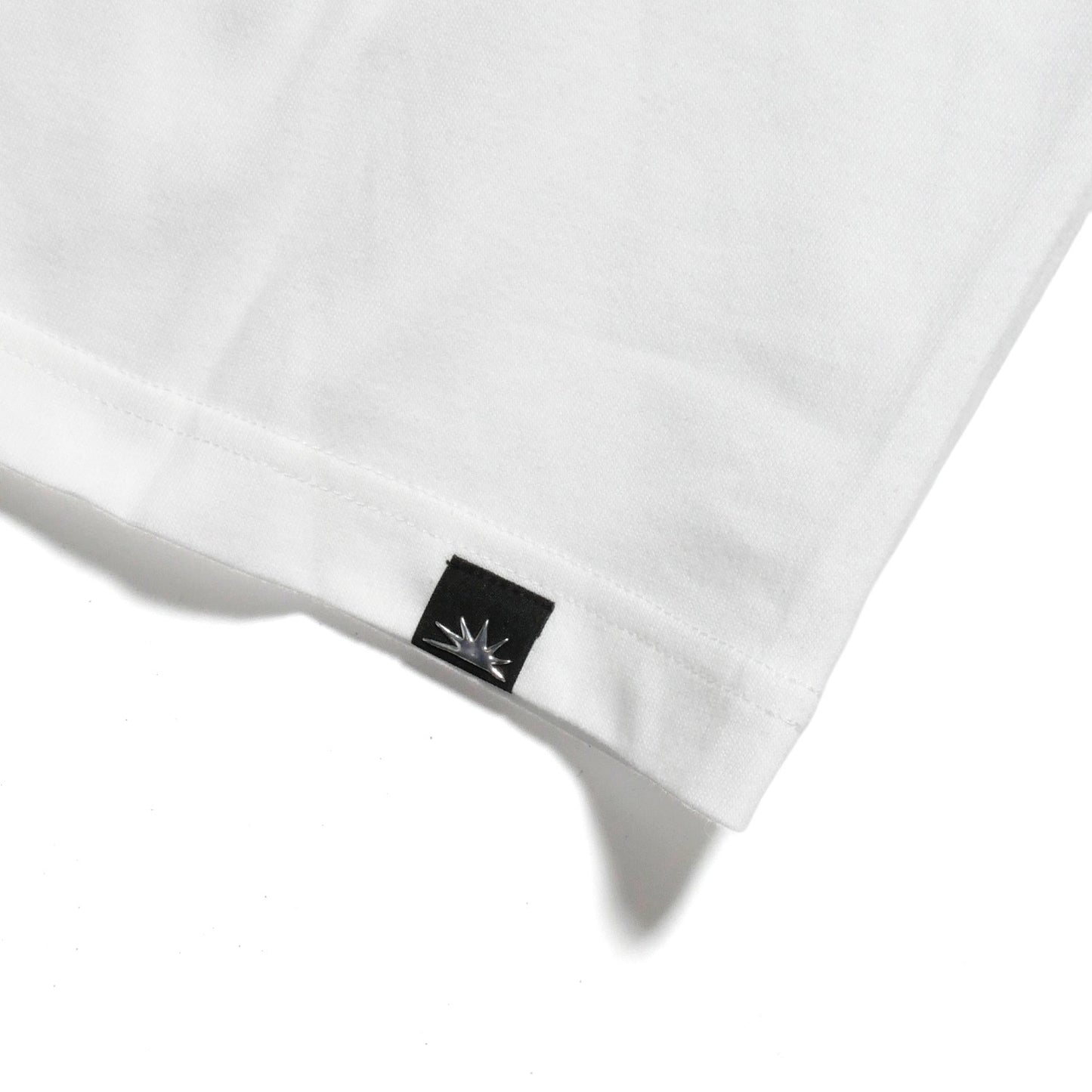 BIG SCRIPT TEE -WHITE x PINK-