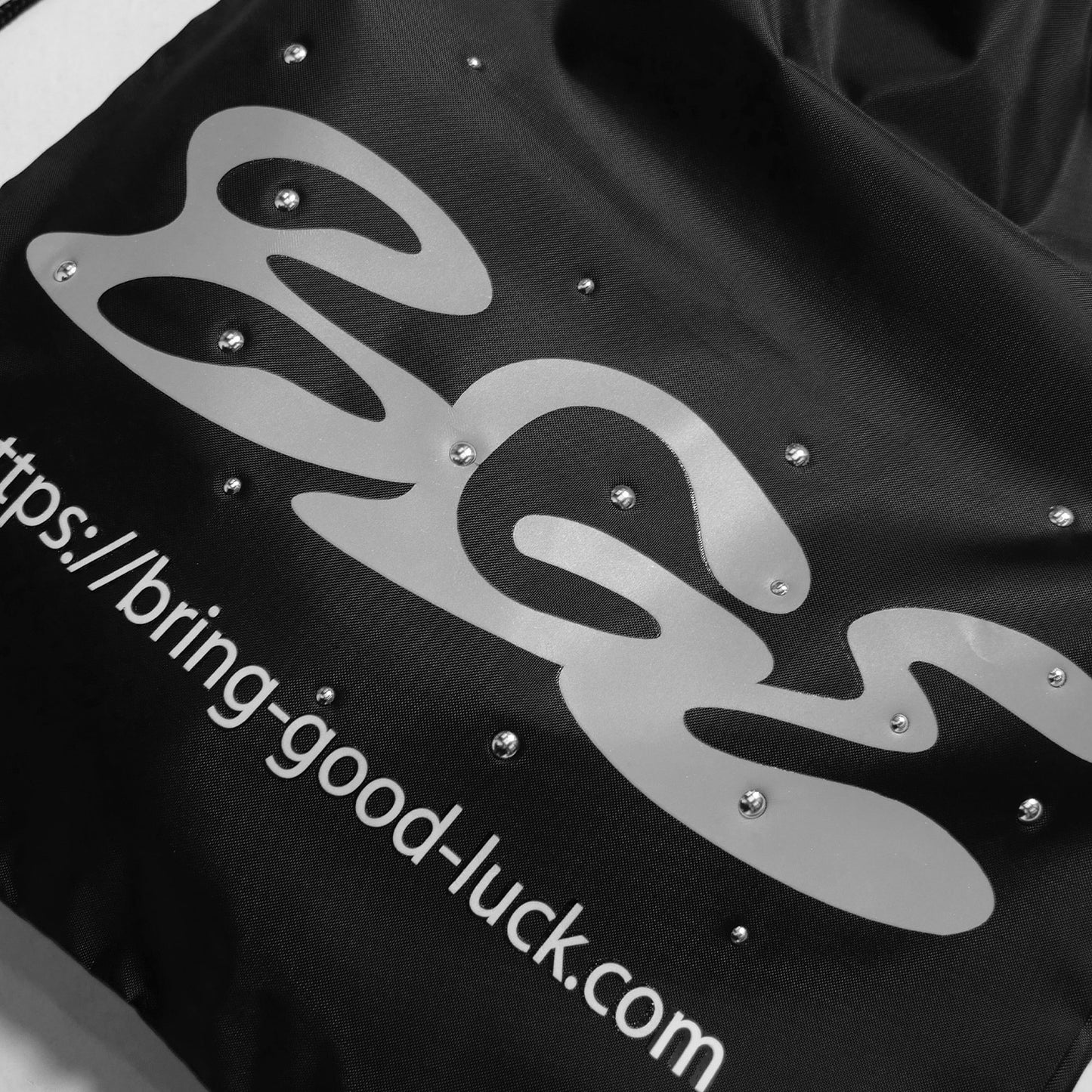 LOGO KNAPSACK -BLACK-