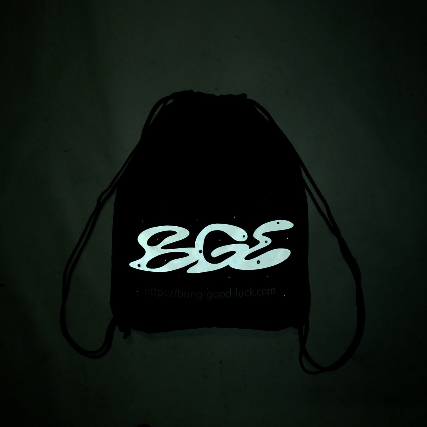 LOGO KNAPSACK -BLACK-