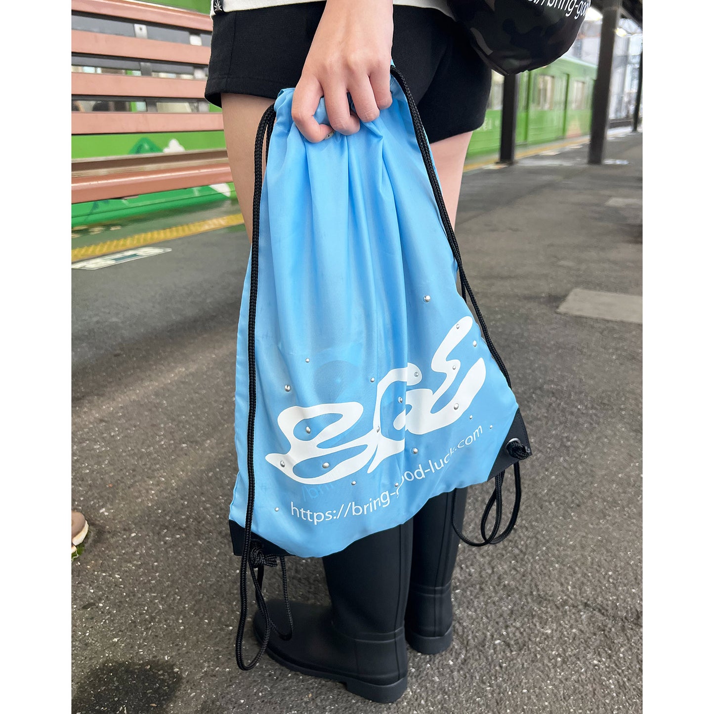 LOGO KNAPSACK -BLUE-