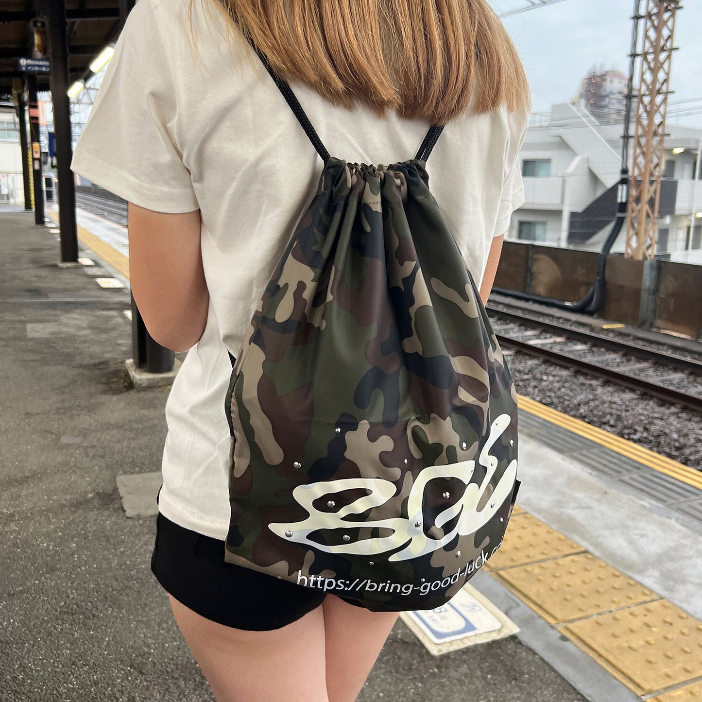 LOGO KNAPSACK -CAMO-